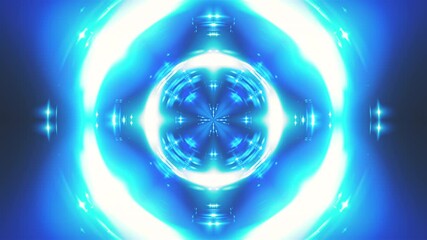 Poster - Abstract fractal light background. Digital 3d rendering backdrop.