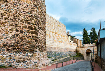 Yerkapi Gate of Bursa Castle. Bursa is populer tourist destination in Turkey.