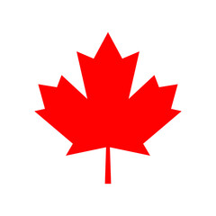 maple leaf vector icon. maple leaf vector illustration. canada vector symbol maple leaf clip art. re