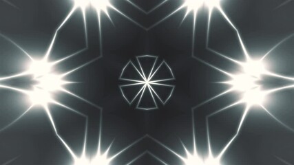 Poster - Abstract fractal light background. Digital 3d rendering backdrop.