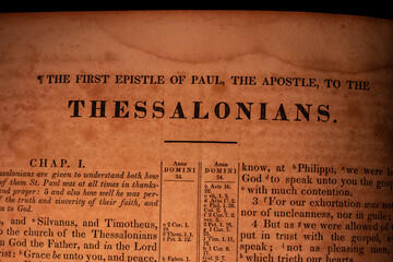 First Thessalonians