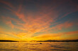 © maxdigi - English Bay Kitsilano Sunset. English Bay and Salish Sea sunset looking towards Vancouver Island.