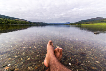 Tranquil at the Lake in Scotland