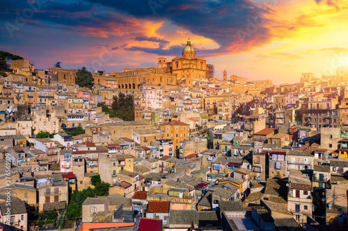 Fotomural Piazza Armerina in the Enna province of Sicily in Italy