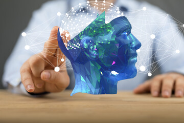 Poster - industrie 4 future robot automation ai future