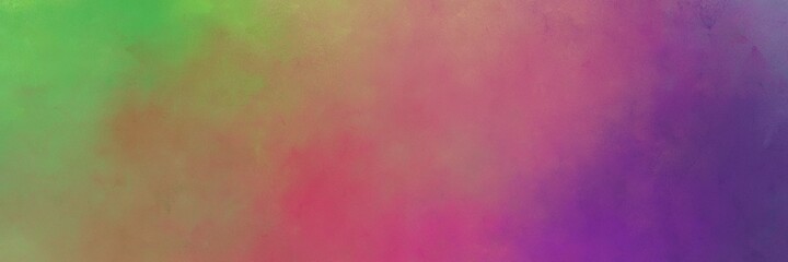 Aufkleber - abstract colorful gradient background and antique fuchsia, moderate green and dark slate blue colors. can be used as poster, background or banner