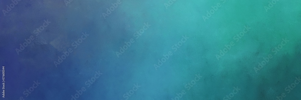 abstract colorful gradient background graphic and teal blue, dark slate blue and light sea green colors. art can be used as background illustration - obrazy, fototapety, plakaty 