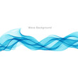 © JupiterArts - Blue wave design background