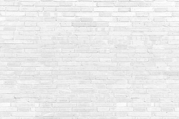  White Brick Wall Background in Rural room. Abstract Weathered Texture Stained Old Stucco.