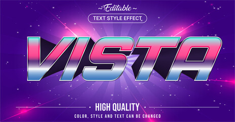Aufkleber - Editable text style effect - Vista theme style.