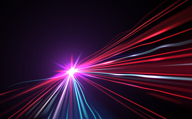 Abstract color lights motion background