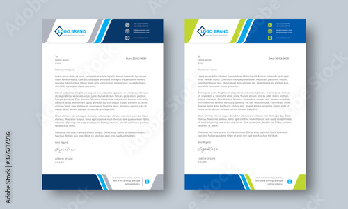 Photographie Corporate and Business Latter Head Template Layout