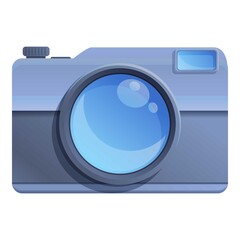 Poster - Personal camcorder icon. Cartoon of personal camcorder vector icon for web design isolated on white background