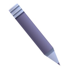 Poster - Video editing pen icon. Cartoon of video editing pen vector icon for web design isolated on white background