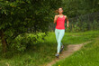 © Petr Smagin - young sport woman is running outdoor