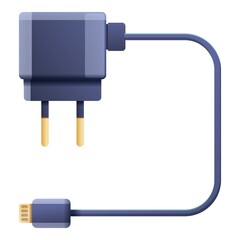 Poster - Energy charger icon. Cartoon of energy charger vector icon for web design isolated on white background