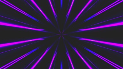 Poster - Abstract fractal light background. Digital 3d rendering backdrop.