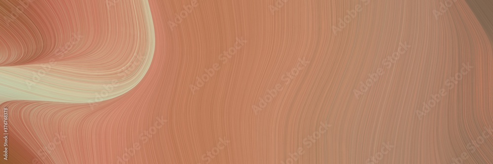 abstract surreal header with peru, tan and pastel brown colors. fluid ...