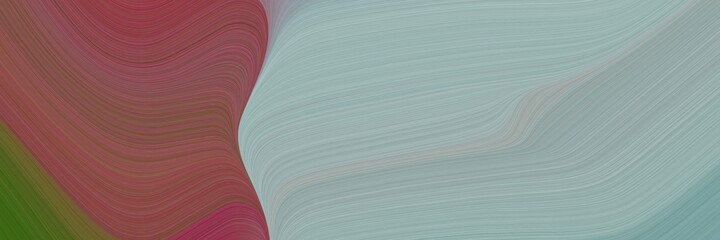 Poster - abstract artistic header with dark gray, brown and dark moderate pink colors. fluid curved lines with dynamic flowing waves and curves for poster or canvas