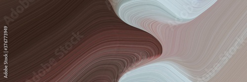 Fotomural abstract modern designed horizontal banner with old mauve, ash gray and rosy brown colors
