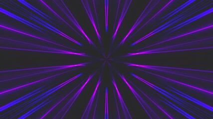 Poster - Abstract fractal light background. Digital 3d rendering backdrop.