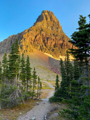 Canvas Print - mountain peak