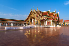 Wat Pratat Choeng Chum, It Is A Major Temple And Sacred Religious Monument Of Sakon Nakhon Province, Thailand