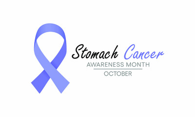 Vector illustration on the theme of National Stomach Cancer awareness month observed each year during November.