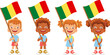 © Visual Content - Mali flag in hand set