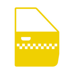 Poster - Taxi Side Door Icon