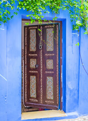 Sticker - The art of door decoration, Sousse, Tunisia