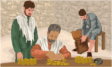 The Prodigal Son Receives His Portion Of Goods From His Father (Luke 15)