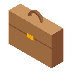 Poster - Outsource bag icon. Isometric of outsource bag vector icon for web design isolated on white background