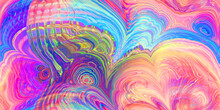 Psychedelic Marbleized Seamless Tile