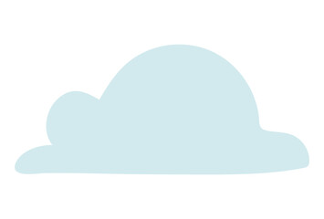 Wall Mural - Isolated cloud shape vector design