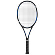 © emilio100 - Tennis racket in blue and black design, 3d vector illustration