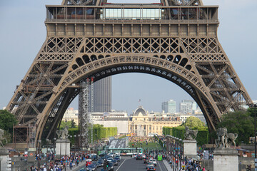 torre eiffel in paris, france