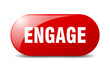 © Aquir - engage button. sticker. banner. rounded glass sign