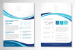 © imoooun - Template vector design for Brochure, AnnualReport, Magazine, Poster, Corporate Presentation, Portfolio, Flyer, infographic, layout modern size A4, Front and back, Easy to use and edit.