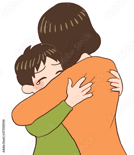 抱き合う親子 愛情表現 Buy This Stock Illustration And Explore Similar Illustrations At Adobe Stock Adobe Stock