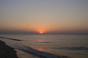 Canvas Print - Sunrise on the black sea