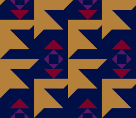 Poster - Autumn. Colors. Pattern without seams.