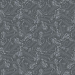 © Larysa - Seamless botanic floral gray pattern with liliaceae