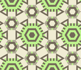 Poster - Seamless pattern in autumn colors.
