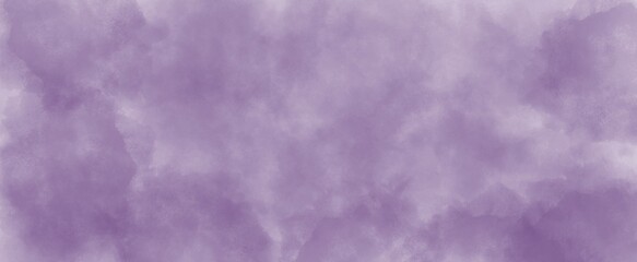 Canvas Print - Dark elegant royal purple with soft lightand dark border, vintage watercolor background	
