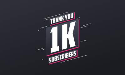 Thank you 1000 subscribers 1k subscribers celebration.