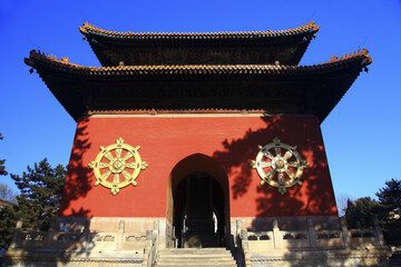 Wall Mural - Hebei Chengde Little Potala Palace Stele Pavilion