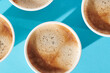 © JEFF WASSERMAN/Stocksy - Takeout Coffee on Blue Background
