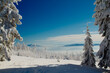 Zimowy krajobraz w górach