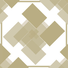 Poster - Decorative pattern of colored baroque.Scarf design. Frame.